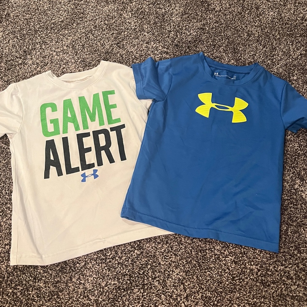 Boys Under Armour shirts